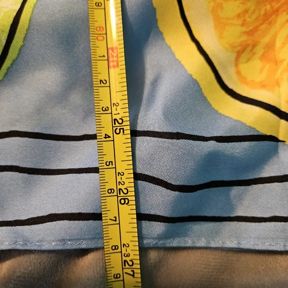 Talbots Citrus Silk Scarf - Picture 3 of 5
